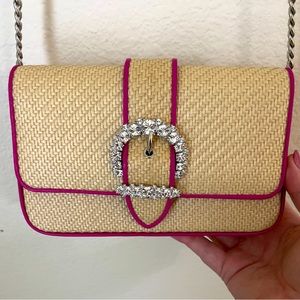 NWT Jimmy Choo Cheri Wallet on Chain Crossbody